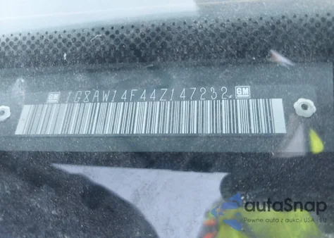 2004 Saturn Ion 3 из США, поврежденный, VIN 1G8AW14F44Z147232